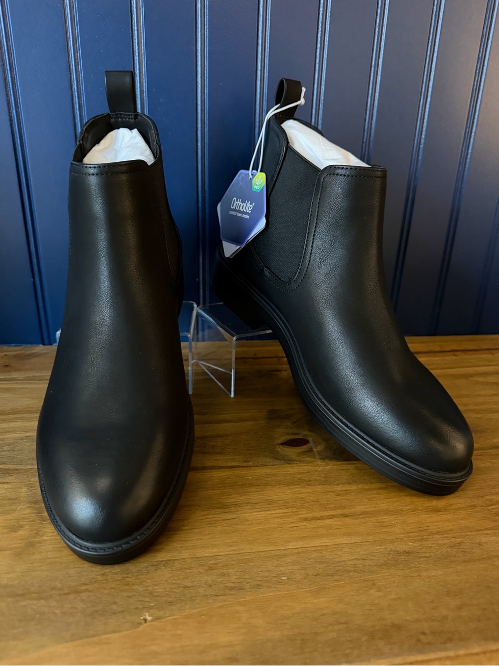 NWT Aerosoles Poshan Black Chelsea Ankle Boots Women’s 7.5